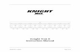 Knight Trak II Instruction Manual - KnightEquip.com ·  · 2017-06-130901039 Rev: C (05/01) Page 11 of 16 7+(6,% The Knight-Trak Signal Input Board (SIB) is an interface module which