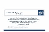 Analysis of monogalactosyldiacylglycerol (MGDG) and ... · (glycolipid hydrolysis and ... separation of glycolipid backbones; no complication ... Microsoft PowerPoint - 0901Final00239.ppt