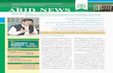 Arid News (MAR - APR, 2016) - Pir Mehr Ali Shah Arid ... News (MAR...IS'L'.f 15-17 March, 2016 Rawalpindi, Pakistan PMAS-AAUR scÌEiCE 201 5 PhD Club Swells to 309 HEC Awarded 7 Projects