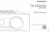 TX-NR636 - Onkyo | Europe€¢ Equipped with 7 channel amplifier • Incorporates Qdeo technology for HDMI video upscaling (to 4K compatible) • Equipped with 4K/60 Hz Passthrough-compatible