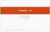 Chapter 14 14 and 15 Probability.pdf · Probability Assignment Rule: ... Slide 14 - 15 For each of the ... Chapter 14 & 15 Homework