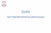 DynEd - ingilizcecin.com · •Bu web sitesi DynEd İngilizce Dil Eğitimi Sistemine tüm sınıf, öğretmen ve öğrenci kayıt işlemlerinin ilgili okul yöneticileri (OKUL MÜDÜRLERİ