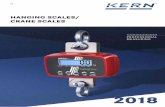 HANGING SCALES/ CRANE SCALES - KERN & SOHN … test in accordance with EN 13155 and (Non-fixed load lifting attachments/breakage resistance) and EN 61010-1 (Electrical safety). New