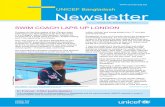 uNIcEF Bangladesh Newsletter · in the Rangpur district of Bangladesh ... The International Inspiration programme uses physical education, ... in a UNICEF-supported national cricket