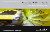 Thermal Comfort in Rail Vehicles - RTA Rail Tec Arsenal · Thermal comfort in rail vehicles Quality in any weather ... Tunnel and its predecessor in the Vienna Arsenal ... criteria