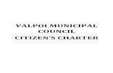 VALPOI MUNICIPAL COUNCIL CITIZEN’S CHARTERvalpoimunicipalcouncil.com/wp-content/uploads/2016/02… ·  · 2016-02-25B - Issuing reconstruction licenses / renovation licenses .....