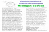 From the President’s Desk - Michigan Section home pagemi.aipg.org/newsletters/pdf/2010 Aug MI Newsletter.pdf · From the President’s Desk ... Jason Lagowski, CPG – 2010 Michigan