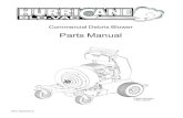 Parts Manual - Hurricane Power · Part Description Quantity Number Part Description Quantity Number 2 Parts Manual Decals Blo-Vac DECALS 1 425-4201 Front Logo Decal 1 2 X3-4212 Data