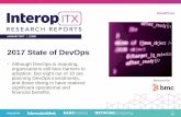 2017 State of DevOps - BMCITX+State+of+DevOps_Final2-002-V1.pdfJANUARY 2017 | $1500 2017 State of DevOps Although DevOps is maturing, organizations still face barriers to adoption.