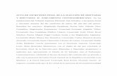 ACTA DE ESCRUTINIO FINAL PARLACEN ELECCIONES … · Reunidos los suscritos: Magistrado Presidente Doctor Julio Alfredo Olivo Granadino ... resolver inconsistencias en las actas de