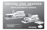 Publication 9-02-089 rev 1-04 HELICAL COIL HEATERS ASTEC COMPANY HEATEC HELICAL COIL HEATERS HC AND HCS SERIES REPLACEMENT PARTS Publication 9-02-089 rev 1-04 FOR PARTS ON HEATEC PRODUCTS