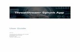 ThreatStream Splunk App - Anomali · Download ThreatStream Splunk App from . 2. From the Splunk web interface, navigate to the Apps menu in the upper lefthand, and - select