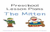 Preschool Lesson Plans The Mitten - Preschool Teacher … · Preschool Lesson Plans The Mitten ... Book list 1-page weekly ... The centers explanation has more information about each