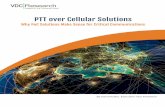 PTT over Cellular Solutions - AT&T Business · PTT over Cellular Solutions ... we will explore the evolution of PTT communications ... and Improved Collaboration Lead Mobile Investments