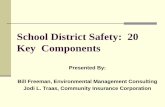School District Safety: 20 Key Components - WASBO District Safety: 20 Key Components ... successful safety compliance program ... Combine Crisis Planning Committee & Safety Committee