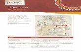 Tennant Creek Barkly Region - Home | RAHC · History Tennant Creek is a place shaped by Aboriginal culture, gold mining and pastoralism. The surrounding area is called the Barkly