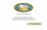 2016 Division of Juvenile Justice Outcome Evaluation ... · 2017-02-21 · Office of Research, Research ... management decisions and ... The CDCR 2016 Juvenile Justice Outcome Evaluation