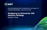 Designing an Enterprise GIS Security Strategy - Esridownloads2.esri.com/resources/enterprisegis/2011UC_Security.pdf · Designing an Enterprise GIS Security Strategy Michael E. Young