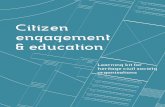 Citizen engagement & education - europanostra.org · Avgust Studio Publisher: Europa Nostra ... Museum Banco di Napoli Historical ... facilitating and stimulating peer-learning and