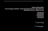 MPC8548E Configurable Development System … Configurable Development System Reference Manual, ... [4:0] ... MPC8548E Configurable Development System Reference Manual, ...