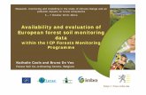 Availability and evaluation of European forest soil …cost-fp0903.ipp.cnr.it/Downloads/Rome_Conference/Co… ·  · 2010-10-09Availability and evaluation of European forest soil