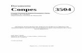 Documento Conpes 3504 - Metrocali. Sistema Integrado de …€¦ ·  · 2015-06-05Conpes 3504 Consejo Nacional de Política Económica y Social República de Colombia Departamento
