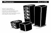 IMPORTANT NOTICE - Pioneer Electronics USA · • ®Thank you for buying this Pioneer Elite® product. • To assure maximum performance from your new speakers, please read through