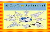 Astrological Bi - Jaimini · Astrological Bi-lingual Monthly eMagazine Telugu & English ... -Sampath kumar Medavarapu I am very glad to submit the unpublished Sanskrit commentary