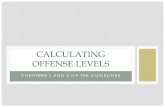 Calculating Offense Levels - fdewi.org attempt, solicitation, aiding and abetting, accessory after the fact, misprision = § 2X1.1