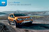 Dacia Duster Gama de accesorii · 2 CAPACE OGLINZI LATERALE Conferiți stil și personalitate autovehiculului dumneavoastră. Beneficiați de un plus de eleganță cu finisajul cromat