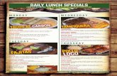 DAILY LUNCH SPECIALS - La Cabana home pagevivalacabana.com/assets/LC-Lunch_Specials_2_Side_Print.pdf · daily lunch specials (11:00 a.m. to 3:00 p.m.) there will be an extra charge