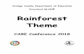 Rainforest Theme Mini Theme for... · Names animals and plants that live in the rainforest ... Sand and Water Table Sensory experience - soil ... - "I'm a Little Sloth"