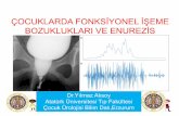ÇOCUKLARDA FONKSİYONEL İEME …. Filling and Storage Stage Detrusor relaxed Bladder neck closed External sphincter contracted 2. Voiding Phase Bladder neck opens External sphincter