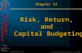 Chapter 12: Risk, Return, and Capital Budgetingecon.ucsb.edu/~marshall/134a/134a_99_11… · PPT file · Web view · 2002-11-08Chapter 12 Risk, Return, and Capital Budgeting Review