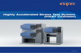 Highly Accelerated Stress Test System (HAST … Accelerated Stress Test System (HAST Chamber) IF12B29C03 (The contents of this catalog is as of November, 2017.) CAT.NO.E17160 Specifications