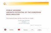 PUBLIC HEARING GROWTH POTENTIAL OF THE … · PUBLIC HEARING GROWTH POTENTIAL OF THE EUROPEAN ... Blogger relations to engage lifestyle and gastronomy influencers 23 Ángel León,