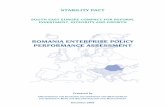 ROMANIA ENTERPRISE POLICY ENTERPRISE POLICY PERFORMANCE ASSESSMENT STABILITY PACT. SOUTH EAST EUROPE COMPACT FOR REFORM, INVESTMENT, INTEGRITY AND GROWTH ROMANIA ENTERPRISE POLICY
