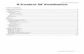 By Adam Hollingworth 9.Control Of Ventilation · By Adam Hollingworth 9.Control of Ventilation - 2 Resp Control System Elements • Sensors - chemoreceptors • Afferent limb - nerves