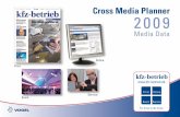 Cross Media Planner 2009 - Vogel.de · Cross Media Planner 2009 Media Data Print Online ... Official magazine of the German Motor Trade ... The best sales ideas for 2009 April May