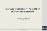 Improved HC Recovery: Application of Artificial Lift Systems · Improved HC Recovery: Application of Artificial Lift Systems ... – Framo(screw pump) ... pump & gauges, drive head,