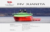 MV JUANITA - J.J. Ugland Companies · Tankwashing System in OBM/Brine/Spec. Product ... Hydraulic Submerged Pump. Framo Type SD150 ... 2 x 150 m³/hr at 9 bar – Centrifugal pump,