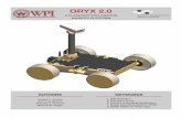 ORYX 2.0 - Worcester Polytechnic Institute (WPI) NASA’s Mars Rovers Carlone 2.1.2 Google Lunar X-Prize and Red Rover Carlone 2.2 Rover Mobility as the Common Problem Fagan 2.2.1
