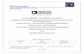 EMI Test Lab LLC - Analog Devices Test Lab LLC Electro ... Regarding the CE Mark Compliance of the Unintentional Emissions and Immunity of the . Analog Devices – …