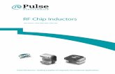 RF Chip Inductors - Pulse Electronics · RF Chip Inductors Wire-Wound - 0402, 0603, 0805, 1008, 1206 Pulse Electronics - leading supplier of magnetics for ... T = Gold or Tin plating