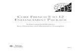 CORE FRENCH 5 TO 12 ENHANCEMENT PACKAGE - … · CORE FRENCH 5 TO 12 ENHANCEMENT PACKAGE • 1 Introduction to the Core French 5 to 12 Enhancement Package BACKGROUND A …