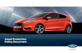 asset Protection Policy Document - Car Care Plan€¦ · 2 Introduction Welcome to Ford Asset Protection. This policy is designed to help you in the event that your vehicle is stolen