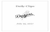 Daily Clips - Official Houston Astros Websitehouston.astros.mlb.com/.../Dodgers_Daily_Clips_7.19.17_yob853we.pdfDAILY CLIPS WEDNESDAY, JULY 19, 2017 DODGERS.COM 10 again! Dodgers extend