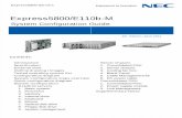 System Configuration Guide - nec.com GB HDD 7,200rpm [NXXXX-XXX] Configuration information Selectable peripherals Sample of section to select component: NEC Corporation 4th Edition,