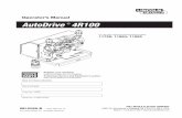 Operator’s Manual AutoDrive 4R100 - Lincoln Electric ·  · 2016-06-15SECTION A: WARNINGS C ALIFORNIA PROPOSITION 65 WARNINGS Diesel Engines Diesel engine exhaust and some of its