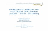 HARNESSING E-COMMERCE FOR SUSTAINABLE DEVELOPMENT (Chapter ... · HARNESSING E-COMMERCE FOR SUSTAINABLE DEVELOPMENT (Chapter 7 ... • How much of e‐commerce is cross‐border?